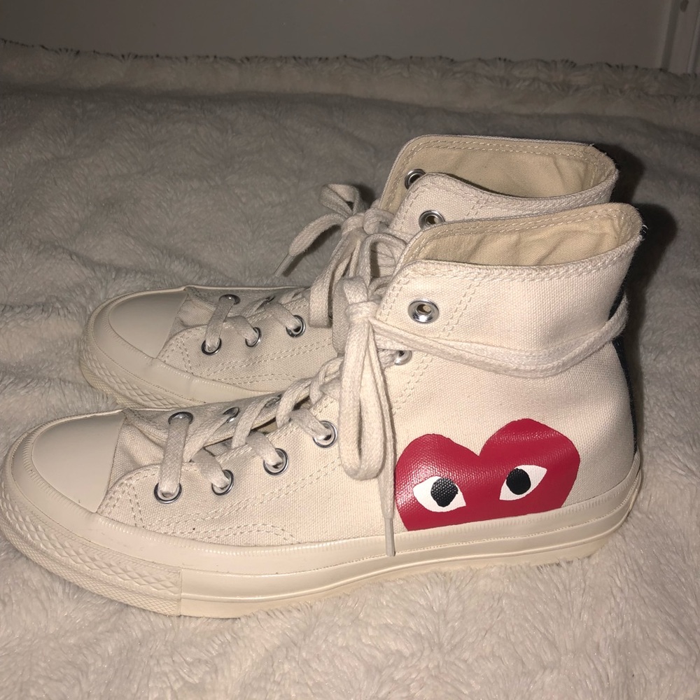 Comme des garçons  Play X converse chuck Taylor’s